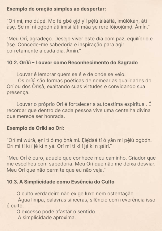 Oração e Oríkì